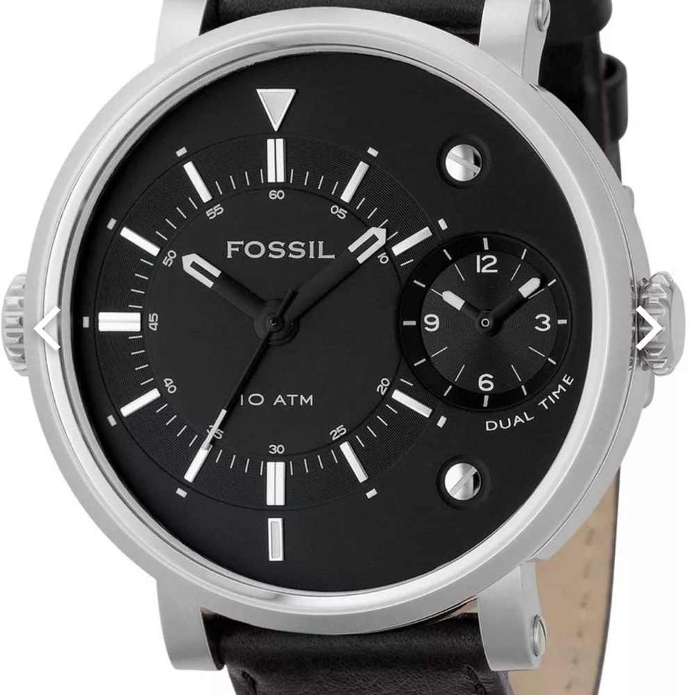 Fossil Arkitekt FS-4244 Dual Time Mens Watch - Men